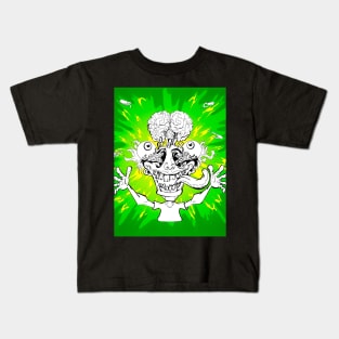 green zombie Kids T-Shirt